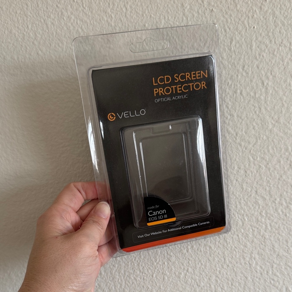 Vello LCD Screen Protector for Canon 5D mk III